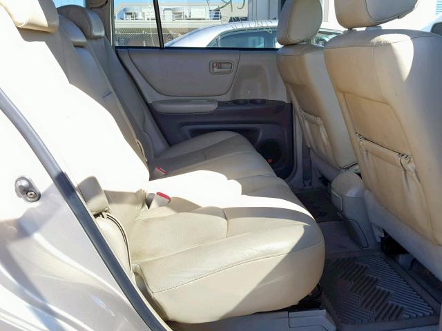 JTEEP21A650119579 - 2005 TOYOTA HIGHLANDER BEIGE photo 6