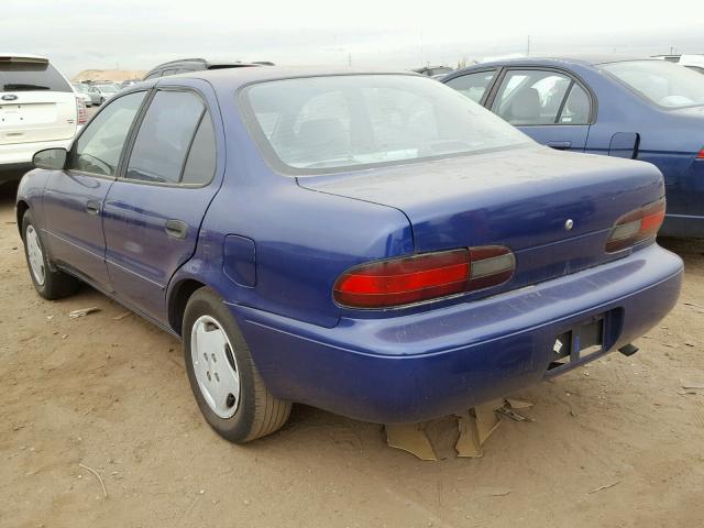 1Y1SK5262SZ004501 - 1995 GEO PRIZM BASE 蓝色 照片 3