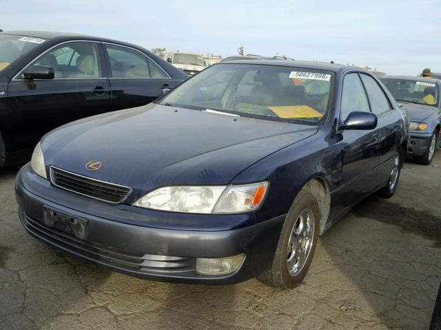 JT8BF22G9V5005106 - 1997 LEXUS ES 300 BLUE photo 2