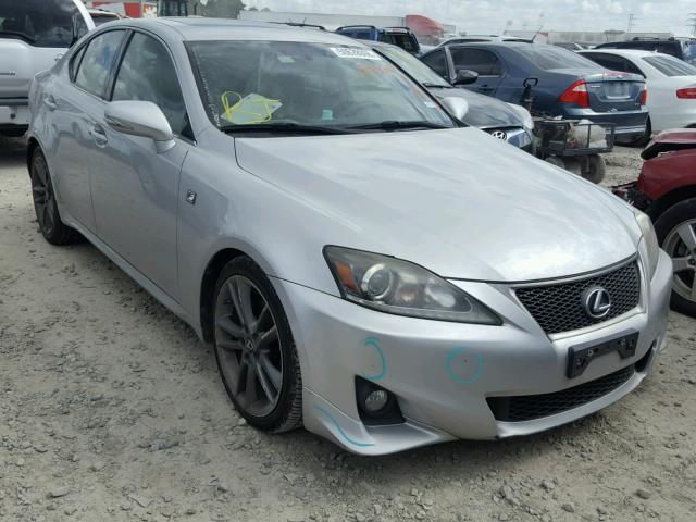 JTHBF5C20C5166252 - 2012 LEXUS IS 250 GRAY photo 1