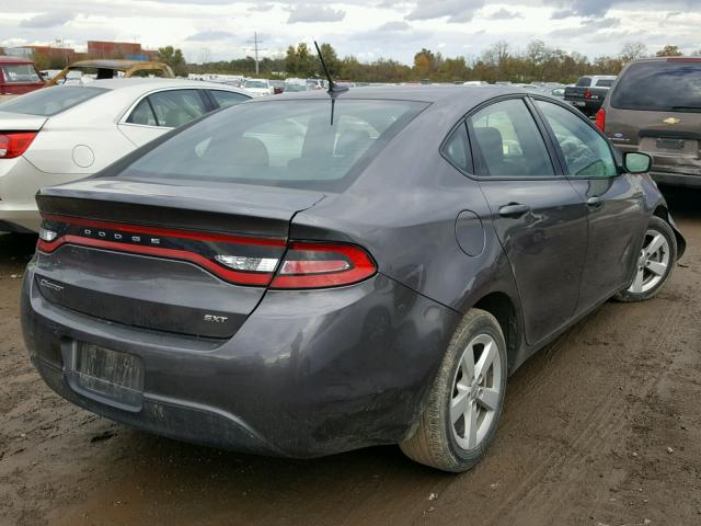 1C3CDFBB5GD629893 - 2016 DODGE DART SXT GRAY photo 4