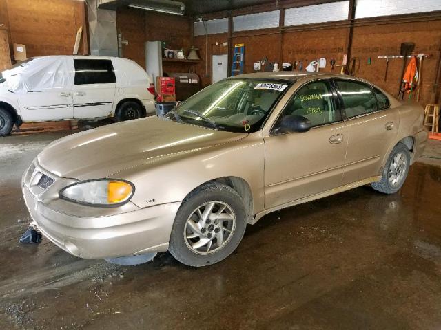 1G2NE52E95M178989 - 2005 PONTIAC GRAND AM S GOLD photo 2