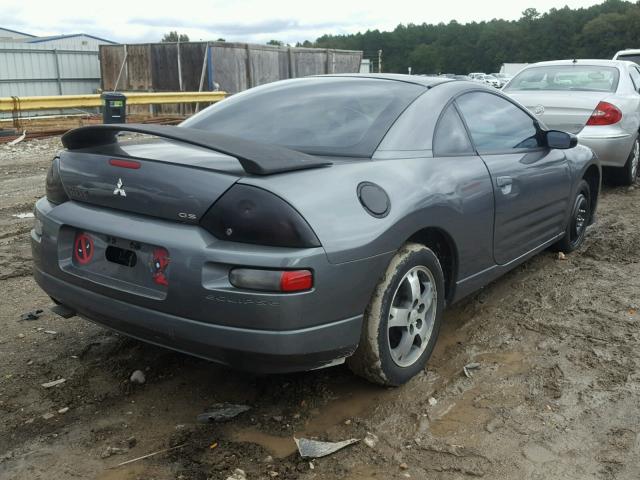 4A3AC44G64E053592 - 2004 MITSUBISHI ECLIPSE GS GRAY photo 4