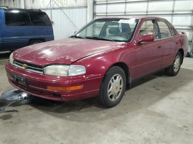 JT2GK13E5R0045673 - 1994 TOYOTA CAMRY XLE RED photo 2