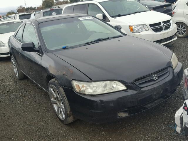 1HGCG3274YA024913 - 2000 HONDA CIVIC BLACK photo 1