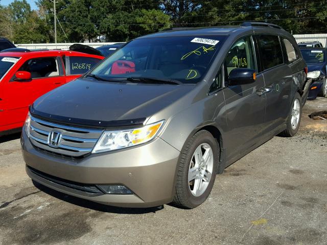 5FNRL5H94CB043650 - 2012 HONDA ODYSSEY TO BEIGE photo 2