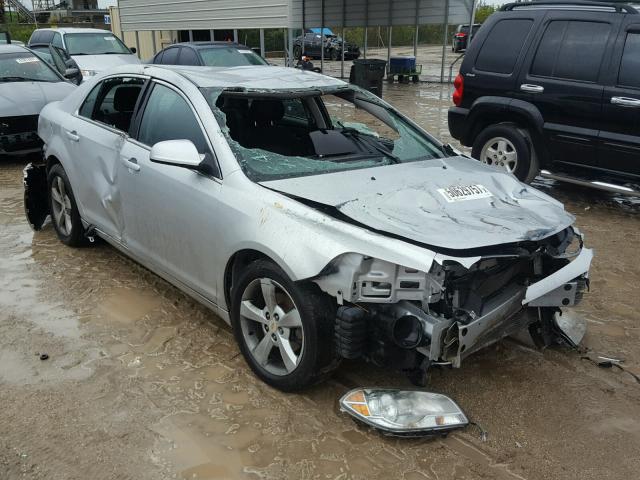 1G1ZC5E10BF370905 - 2011 CHEVROLET MALIBU 1LT SILVER photo 1
