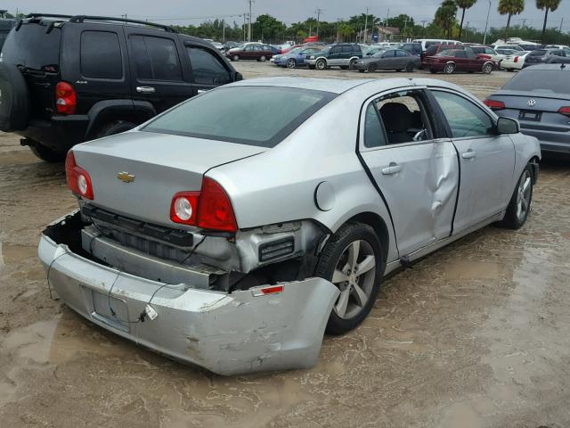 1G1ZC5E10BF370905 - 2011 CHEVROLET MALIBU 1LT SILVER photo 4