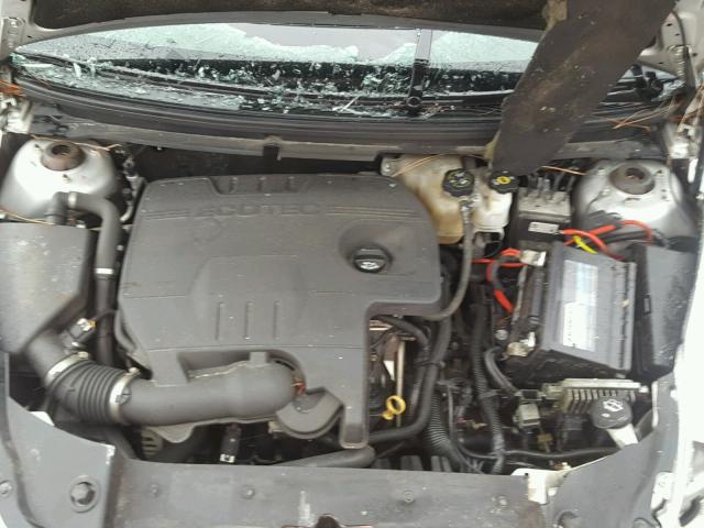 1G1ZC5E10BF370905 - 2011 CHEVROLET MALIBU 1LT SILVER photo 7