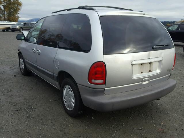 1P4GP45G2YB598269 - 2000 PLYMOUTH VOYAGER SE SILVER photo 3