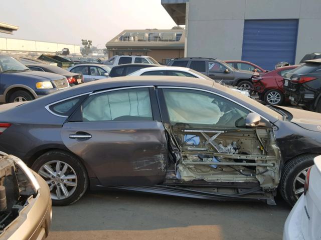 4T1BK1EB0FU149721 - 2015 TOYOTA AVALON XLE GRAY photo 9