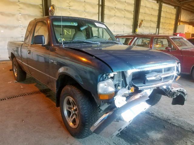 1FTYR14C2WPA73227 - 1998 FORD RANGER SUP GREEN photo 1