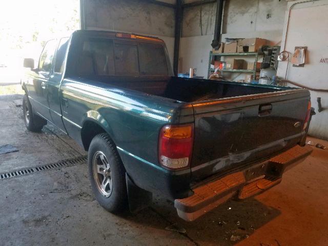 1FTYR14C2WPA73227 - 1998 FORD RANGER SUP GREEN photo 3