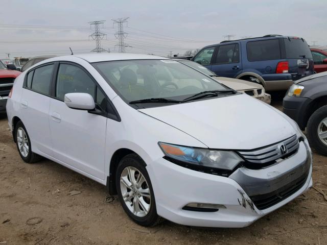 JHMZE2H70AS012921 - 2010 HONDA INSIGHT WHITE photo 1