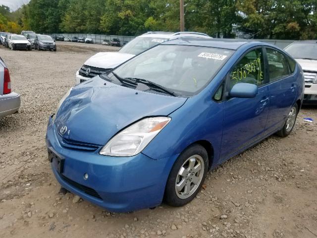 JTDKB20U850128320 - 2005 TOYOTA PRIUS BLUE photo 2