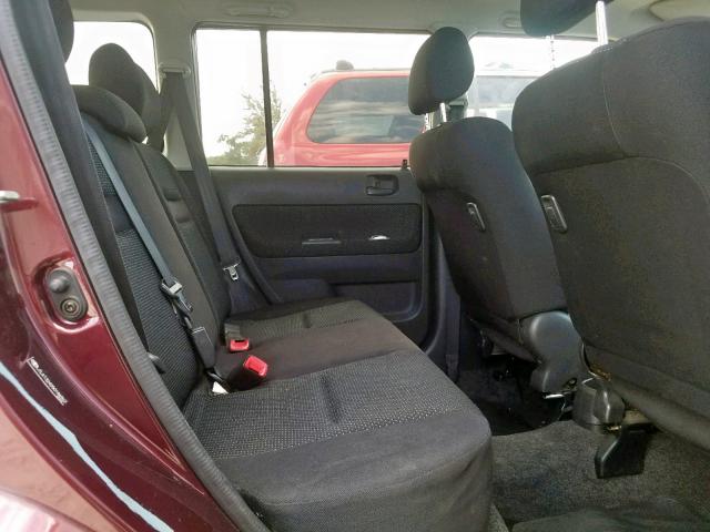 JTLKT324250186962 - 2005 TOYOTA SCION XB 勃艮第红 照片 6