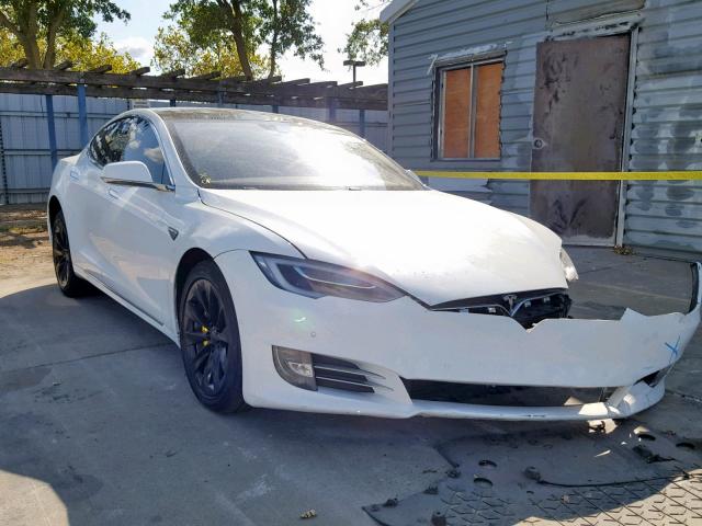 5YJSA1E14GF154137 - 2016 TESLA MODEL S WHITE photo 1