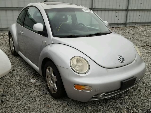 3VWCF21C4YM449204 - 2000 VOLKSWAGEN NEW BEETLE SILVER photo 1