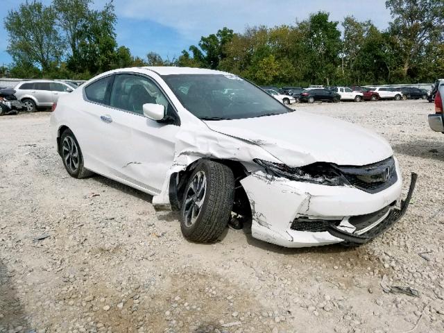 1HGCT1A36HA006475 - 2017 HONDA ACCORD LX- WHITE photo 1