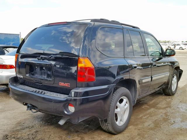 1GKDT13S622116343 - 2002 GMC ENVOY BLACK photo 4