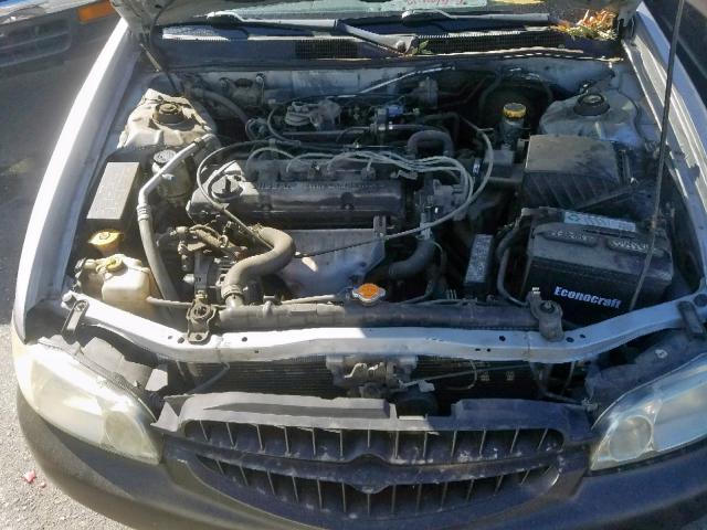 1N4DL01D01C183254 - 2001 NISSAN ALTIMA XE SILVER photo 7