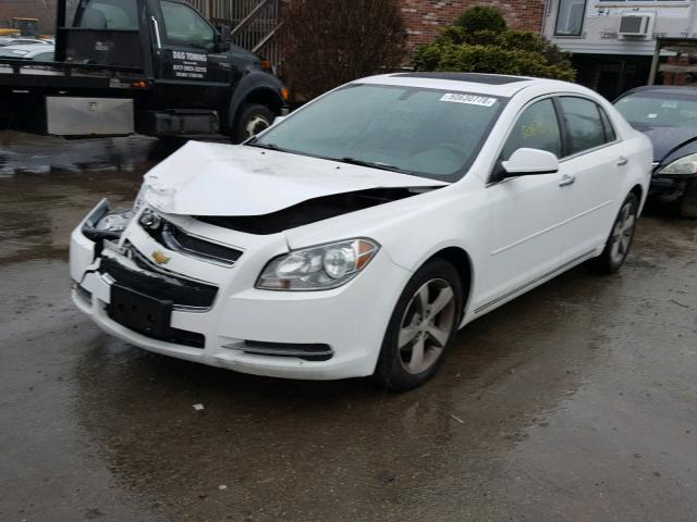 1G1ZC5E05CF249165 - 2012 CHEVROLET MALIBU 1LT 白色 照片 2