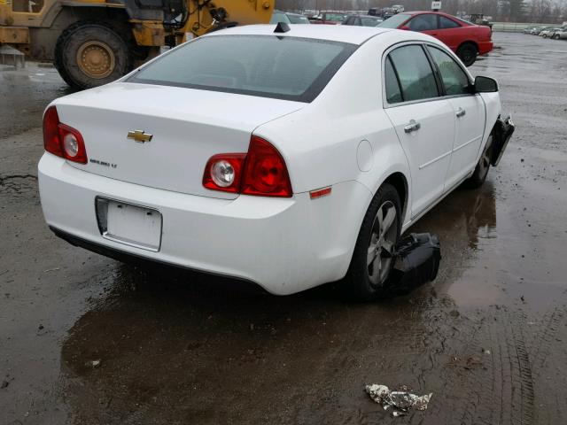 1G1ZC5E05CF249165 - 2012 CHEVROLET MALIBU 1LT 白色 照片 4