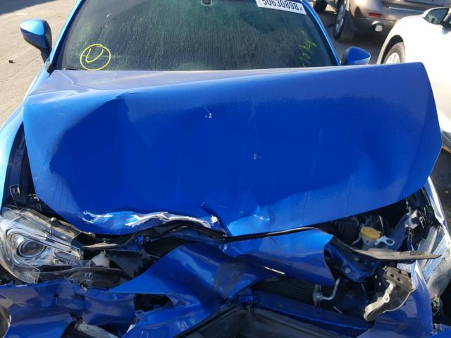 JF1ZCAC14E9601607 - 2014 SUBARU BRZ 2.0 LI BLUE photo 7