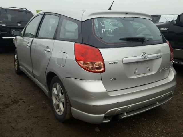 2T1KR32E74C264949 - 2004 TOYOTA MATRIX XR SILVER photo 3