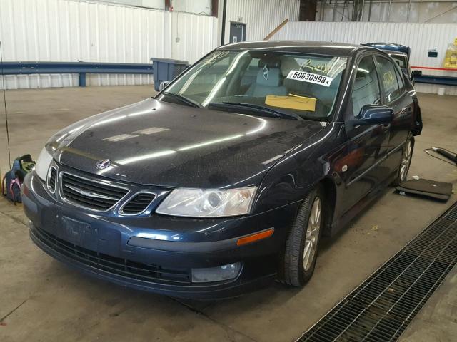 YS3FB49S941057211 - 2004 SAAB 9-3 LINEAR BLUE photo 2