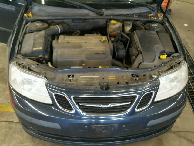 YS3FB49S941057211 - 2004 SAAB 9-3 LINEAR BLUE photo 7