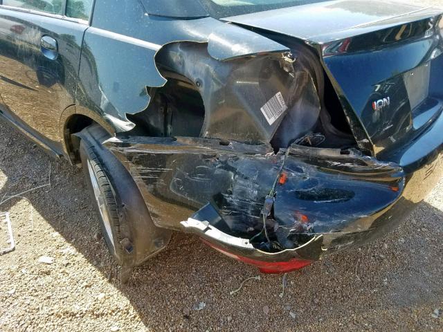 1G8AL52F44Z175471 - 2004 SATURN ION LEVEL BLACK photo 9