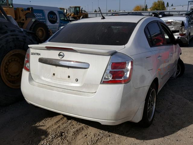 3N1AB6AP0BL705709 - 2011 NISSAN SENTRA 2.0 WHITE photo 4