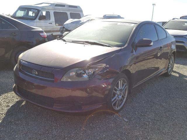 JTKDE167X70189725 - 2007 TOYOTA SCION TC 勃艮第红 照片 2