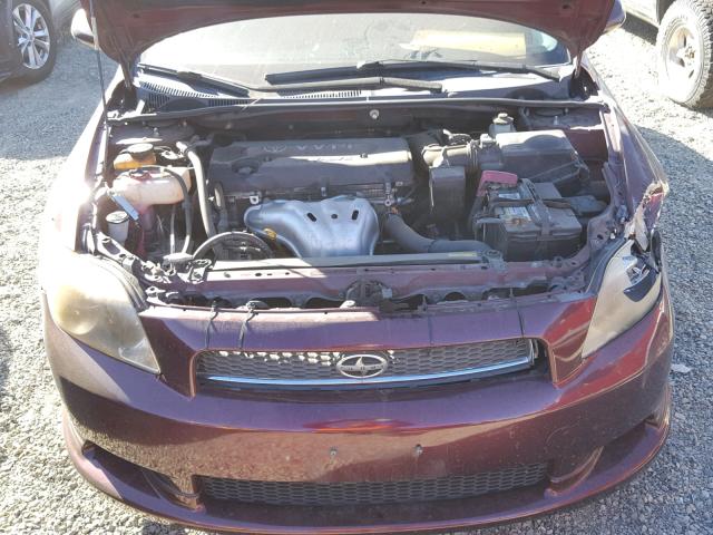 JTKDE167X70189725 - 2007 TOYOTA SCION TC 勃艮第红 照片 3