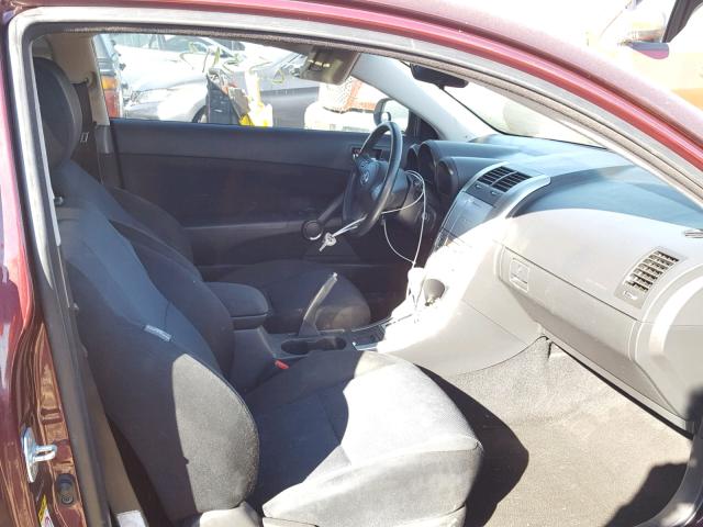 JTKDE167X70189725 - 2007 TOYOTA SCION TC 勃艮第红 照片 5