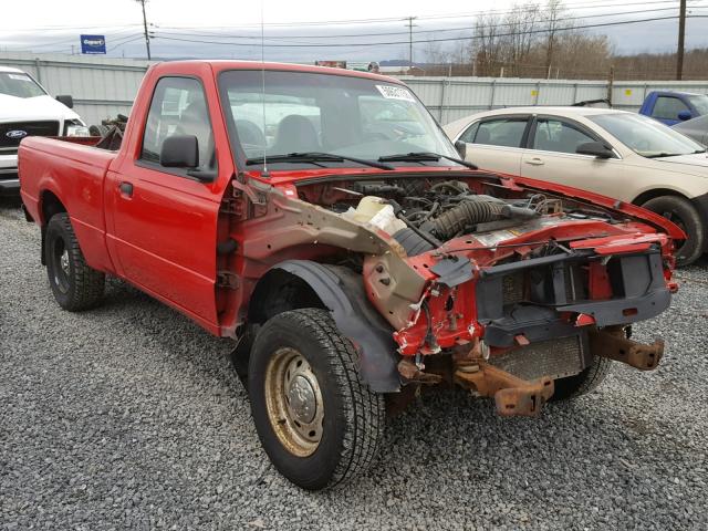 1FTYR10D62TA22006 - 2002 FORD RANGER RED photo 1