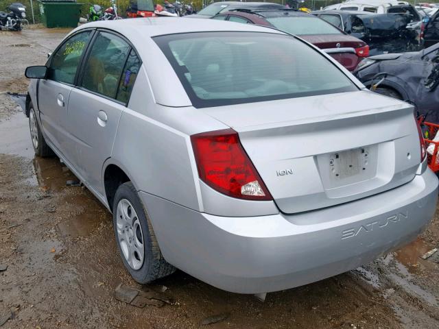 1G8AJ52FX5Z100278 - 2005 SATURN ION LEVEL SILVER photo 3