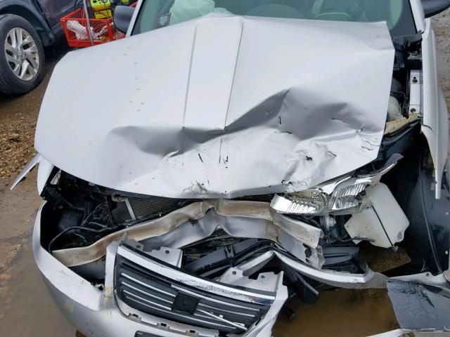 1G8AJ52FX5Z100278 - 2005 SATURN ION LEVEL SILVER photo 7