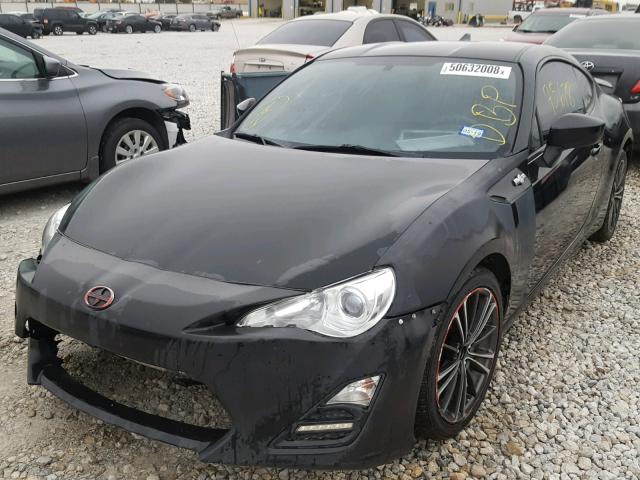 JF1ZNAA14F8701761 - 2015 TOYOTA SCION FR-S BLACK photo 2