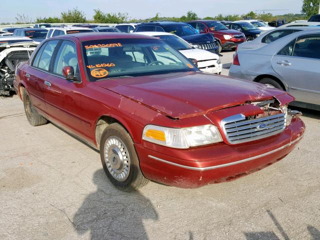 2FAFP73W4XX121260 - 1999 FORD CROWN VICT RED photo 1