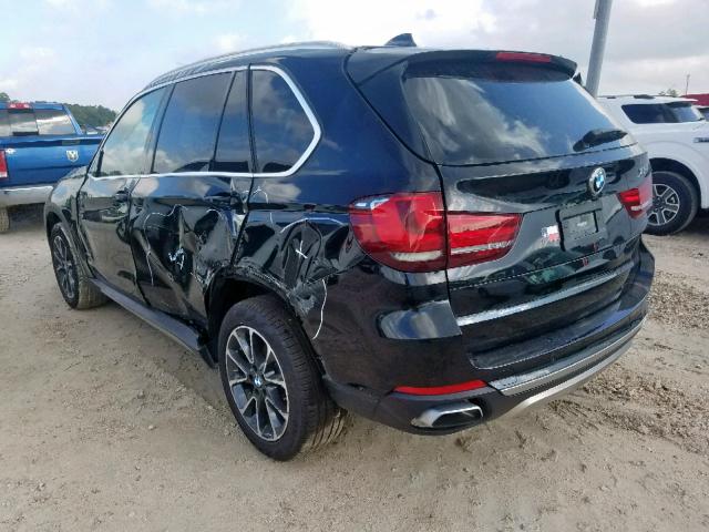 5UXKR2C56J0X08609 - 2018 BMW X5 SDRIVE3 BLACK photo 3