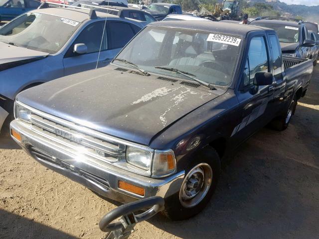 JT4VN93G3M5021244 - 1991 TOYOTA PICKUP 1/2 BLUE photo 2