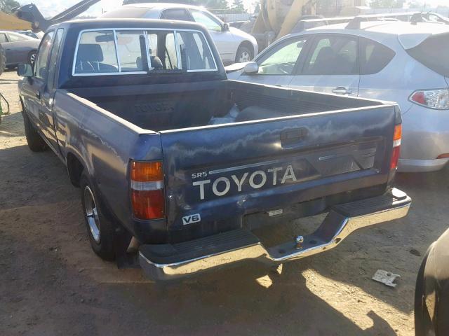 JT4VN93G3M5021244 - 1991 TOYOTA PICKUP 1/2 BLUE photo 3