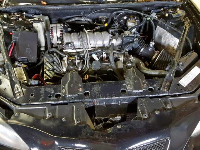 2G2WP522341244970 - 2004 PONTIAC GRAND PRIX BLACK photo 7