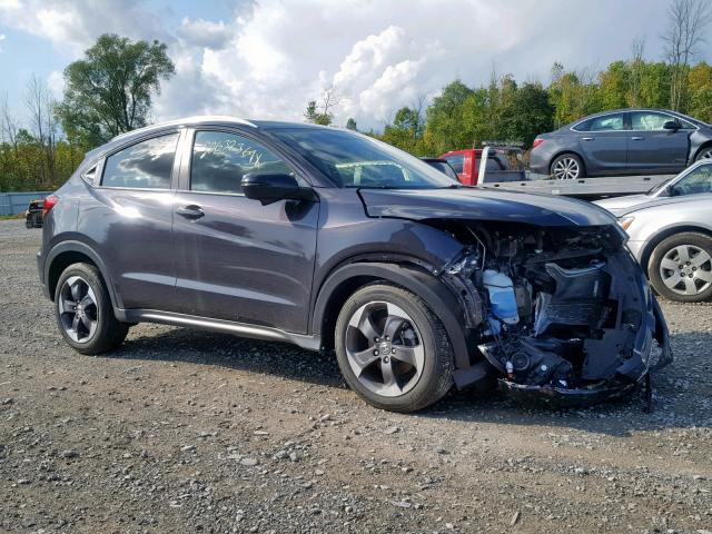 3CZRU6H78JM719084 - 2018 HONDA HR-V EXL BLACK photo 1