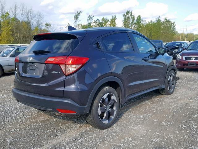 3CZRU6H78JM719084 - 2018 HONDA HR-V EXL BLACK photo 4