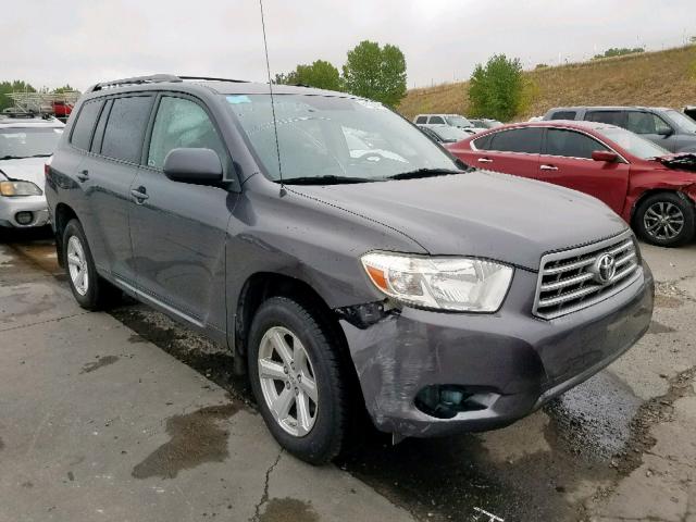 JTEES41A992132234 - 2009 TOYOTA HIGHLANDER GRAY photo 1