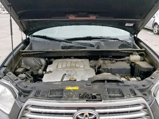 JTEES41A992132234 - 2009 TOYOTA HIGHLANDER GRAY photo 7