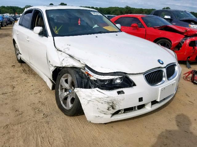 WBANE53527CY04415 - 2007 BMW 525 I WHITE photo 1